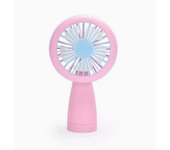 Mini ventilador de mano portátil, recargable con USB,ventilador ligero y práctico, tamaño de bolsillo, poco ruido, pequeño, eléctrico, regalo