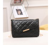 New Fashion Trend Lingge Embroidered Chain Crossbody Small Square Bag Single Shoulder Bag tote bag  beach bag
