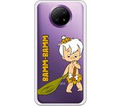 Carcasa para Xiaomi Redmi Note 9 5G - Redmi Note 9T - Fintstones Bamm Bamm