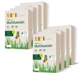 Papel Reciclado, Papel din A4, Paquete de Folios A4 80gr, Papel para Fotocopias e Impresora, 250 Folios A4 100% Fabricado con Papel Reciclado · m-office (8 paquetes)