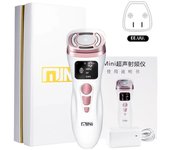 New Mini HIFU Radio Frequency Ultrasonic Machine EMS Micro Current Facial Beauty Instrument Firming Skin Care Anti-Wrinkle Tool