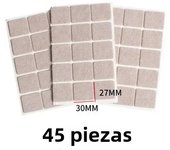 Self Adhesive Felt Chair Leg Pads Wood Floor Protectors Furniture Legs Table Leg Covers Round Bottom Anti-Slip Pads Set