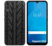 Funda Silicona para Gigaset GS3 diseño Neumatico Dibujos