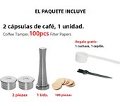 Refillable Coffee Capsule Compatible With DETAL Q NDIQ7323 DETALQ MILKQOOL LAVAZZA EP MINI Coffee Maker Machines