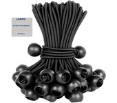 Bungee Cordones De Bola Para Sujeción De Tarpacaña 50-Pcs Camping Alforjas De Carga Poles De Tienda Herramientas Multifuncionales Al Aire Libre