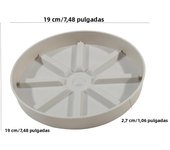 Pot Tray Round Movable Planter Dolly Trolley Pallet Outdoor Indoor Tree Flower Planter Stand Indoor Outdoor Garden