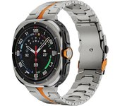 Titanium Metal Strap For Samsung Galaxy Watch Ultra Watchband Business Bracelet For Galaxy Watch Ultra 47mm Titanium Band