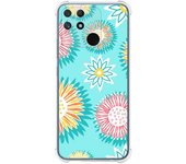 Funda Silicona Antigolpes para Realme Narzo 50A diseño Flores 05 Dibujos