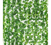 12 Pack 158ft Fake Vines with Leaves Bedroom Artificial Ivy Garland Fake Ivy Leaves Artificial Greenery Garlands Hanging Vines