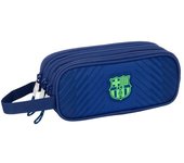SAFTA  PORTATODO TRIPLE F.C. BARCELONA NAVY BLUE F.C. BARCELONA NAVY BLUE 7x21x8 Cms.
