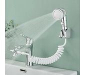 Kit de ducha de mano para lavabo, grifo de baño de mano con 3 modos de pulverización para lavar el cabello, S