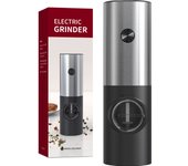 Molinillo de pimienta automático KELITONG, sensor de gravedad: Funciona con pilas secas, fácil de moler sal marina y pimienta, esencial para la cocina, molinillo eléctrico: KYMQ-16B