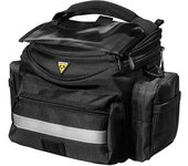 Topeak Bolsa de Manillar para Bici MTB/Gravel (Tourguide Handlebar Bag w/Fixer 8)