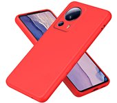 Liquid Silicone Case For Xiaomi Mi13 Lite Luxury Shockproof Ultra-thin Cute Phone Cover Xiaomi Mi 13 Lite Fundas