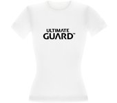 Ultimate guard camiseta chica wordmark blanco talla s