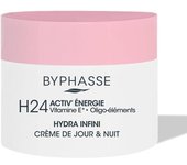 CREMA FACIAL HYDRA INFINI 24 h DIA Y NOCHE BYPHASSE 60 ML- Hidratación duradera 24 horas