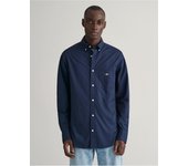 GANT CAMISA GANT POPLIN LISA AZUL MARINO