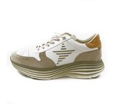 Cetti mod. 1383 zapato sport para hombre en piel natural, cordón elástico
