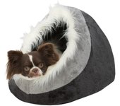 Trixie Cueva Suave Minou para Gatos - Cojín Reversible y Antideslizante