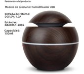 2024 Home Mushroom Head Bedroom Air Purifier USB Desktop Nebulizer Wood Texture Personalized Aromatherapy Machine Humidifier