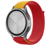 Nylon loop Band For Samsung Galaxy Watch 7/6/5/pro/4/Classic/active 2 40mm-44mm 20mm/22mm sport bracelet huawei gt 4/2/e/3 strap