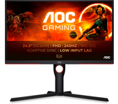 MONITOR GAMING AOC 25G3ZM/BK 24.5- FHD 1920 X 1080, 240HZ, 0.5MS, DP, 2XHDMI