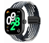 Braided Solo Loop For Redmi Watch 4 Magnetic Buckle Strap Watchband  For Xiaomi mi Band 8 Pro Adjustable Bracelet Wristband Band