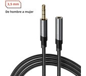 Toocki Aux Cable 3.5mm Male to Female Audio Extension Speaker Cable with Microphone For Car Headphone  For Samsung TV Box Laptop