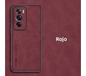 Luxury Leather Texture Silicone Case for OPPO Reno 12 11 10 9 Pro Plus F A60 A79 A98 A58 A78 A96 A76 A17 A16 A38 A55 4G 5G Case
