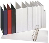Carpeta de anillas de presentación Esselte Essentials, A4, blanco, 4 rondas