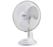 Ventilador de sobremesa Color blanco potencia 35w aspas ø30x48cm EDM