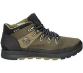 Zapatillas de Trekking TIMBERLAND Sprint Trekker Mid Fabric Wp para hombre en color verde