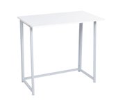 New Planet Home® Mesa Escritorio Lily 70x50x90cm / Will [Plegable] 80 x 45 x 75.5cm - Mesa de oficina en Madera Roble, Modelo Claro, Nórdico - New planet Home® OFFICE COLLECTION
