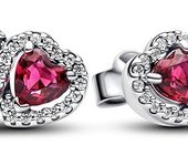 Pendientes de botón Pandora 293633C01 Timeless，Incluye Caja Original