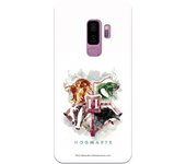 Funda original compatible con Samsung Galaxy S9 Plus - Harry Potter Hogwarts Acuarella