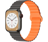 Magnetic Loop For Apple Watch Band 44mm Ultra 49mm 45mm 40mm 41mm 42mm Silicone sport Bracelet iWatch Serie 8 7 6 SE 5 4 3 Strap