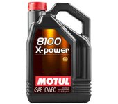 Aceite Motul 8100 X-power 10w60 5l   Ce U
