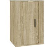 vidaXL Mueble para TV de pared 40x34,5x60 cm, Mueble de Salon, Mueble TV, Mueble TV salon, Mesa de TV, Mueble tele
