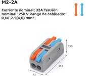 10/30/50 PCS Mini Fast Wiring Cable Connectors Universal Compact Splitter Electrical Conductors Push-in Home Terminal Block
