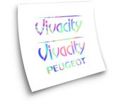 Kit de Pegatinas compatibles con moto Scooter Peugeot Vivacity
