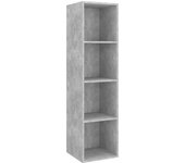 vidaXL TV de pared con madera contrachapada 37x37x142,5 cm, Mueble de Salon, Mueble TV, Mueble TV salon, Mesa de TV, Mueble tele