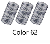 3Pcs X100g Hand Braided Yarn Diy Hook Bag Cushion Yarn for Knitting Crochet Yarn 1.5mm Cord Thin Thread