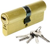 Cilindro asix 30x30mm latonado leva corta 1.0e300.07.0.00sz.c5 cisa