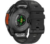 QuickFit 22mm 26mm Fenix8 Watch Band For Garmin Fenix E 8 47mm 51mm 7 7X 6 6X/Epix Pro/Enduro 3 Two-Tone Silicone Strap Bracelet