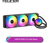 TEUCER AF-S360 CPU Water Cooling Cooler, LGA 2011 V3 X99 Motherboard Dazzle Color Liquid Cooling Radiator For 1700 1200 115X AM4