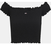 TOMMY HILFIGER DW0DW20238 Camisetas Manga corta Mujer Negro