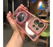 Glitter Mirror Stand Silicone Case for Motorola Edge 50 Fusion 50 Neo 50 Pro G85 G60 G40Fusion G64 G34 G24 G14 04 Magnetic Cover
