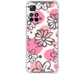Funda Silicona Antigolpes para Xiaomi Redmi Note 11s 5G diseño Flores 09 Dibujos