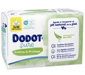 Toallitas Dodot Pure Cuida & Protege Aloe vera (3x46) 138 uds.