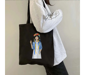 Peace Sunflower Coat of arms of Ukraine Flag Ukrainian Tryzub Patriotic Gift Shopper Harajuku Tote Shopping Bag Shoulder Handbag